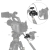 SmallRig 4249 - klamra/zacisk Super Clamp z mocowaniem typu rozeta ARRI - przykład użycia